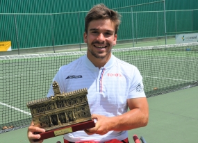 XII Open Nacional Memorial Oliver Puras - Martn de la Puente, ganador, © Club de Tenis Miranda