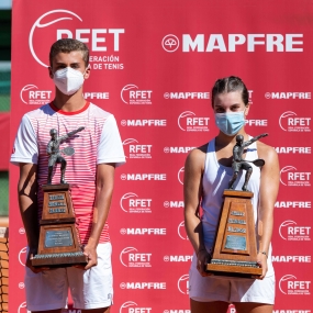 Rafael Segado y Marta Soriano, campeones, © lvaro Daz / RFET