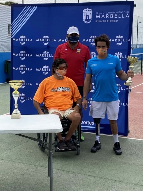 XII Open Nacional Ciudad de Marbella - Daniel Caverzaschi, finalista, © RFET