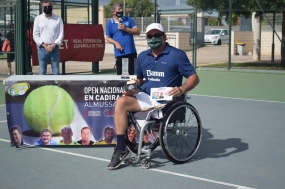 Open de Tenis en Silla de Ruedas de Almussafes - Arturo Montes, ganador, © Club de Tenis Almussafes