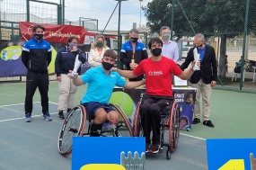 XXIII Torneo Nacional de Almussafes - Martn de la Puente y Quico Tur, ganadores dobles, © RFET