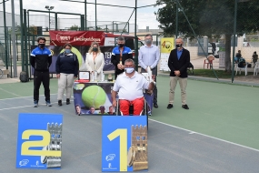 XXIII Torneo Nacional de Almussafes - Carlos Pina, ganador segundo cuadro, © RFET