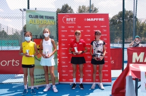 Final dobles femenina, © Club Tenis Alborán