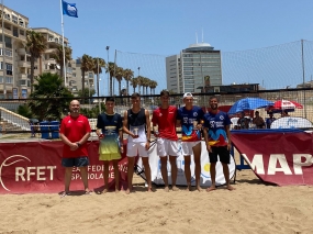 Liga MAPFRE de Tenis Playa 2021 - Melilla, © Federación Melillense de Tenis