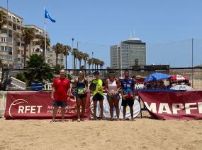 Liga MAPFRE de Tenis Playa 2021 - Melilla, © Federacin Melillense de Tenis