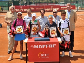 Finalistas - Centre Internacional de Tennis de Cornellà (Barcelona), © RFET