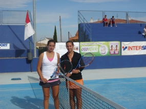 Sara Sorribes y Silvia García Jiménez, © RFET