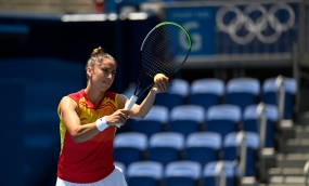 Sara Sorribes, © Foto: Kopatsch/Sato/Sidorjak / ITF