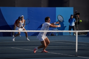 Garbie Muguruza y Carla Surez, © Foto: Kopatsch/Sato/Sidorjak / ITF