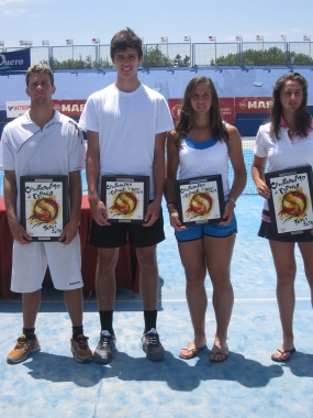 Campeones y finalistas - Club de Tenis Cabezarrubia, © RFET