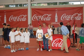 Julia Payola y Natalia Serrano, campeonas de dobles, © RFET