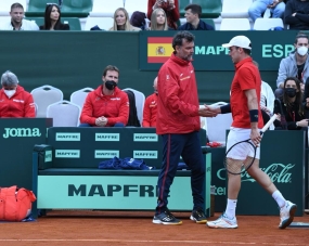 Sergi Bruguera y Roberto Bautista, © lvaro Daz / RFET