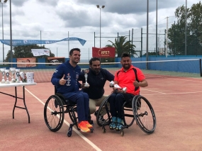 Marbella - Enrique Siscar y Javier Snchez, ganadores dobles, © CD Jacamar