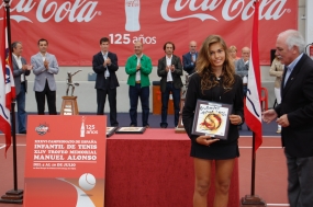 Aliona Bolsova, subcampeona, © RFET