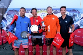 Campeonas y finalistas +40 Masculino, © Indalo Beach Tennis Club