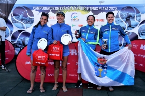 Campeonas y finalistas +40 Femenino, © Indalo Beach Tennis Club