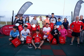 Campeones y finalistas juveniles, © Indalo Beach Tennis Club