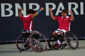 Martn de la Puente y Daniel Caverzaschi, © ITF