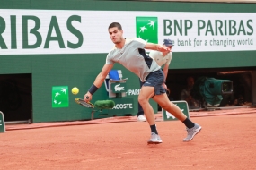 Carlos Alcaraz, © Miguel ngel Zubiarrain / RFET