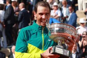 Rafael Nadal, © Miguel ngel Zubiarrain / RFET