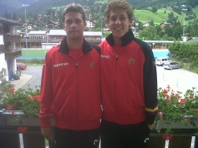 Sub'18 Klosters (Suiza) - Ricardo Ojeda y Roberto Carballs, © RFET