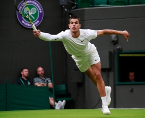 Carlos Alcaraz, © Miguel A. Zubiarrain / RFET