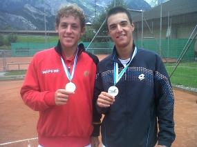 Sub'18 Klosters (Suiza) - Roberto Carballs  y Dimitar Kuzmanov, © RFET