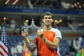 Carlos Alcaraz, © Miguel A. Zubiarrain / RFET