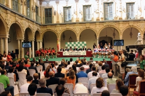 Sorteo ofiial en la Diputacin de Crdoba, © RFET