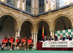 La Seleccin Espaola MAPFRE en el sorteo oficial, © RFET