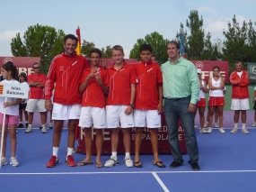 Illes Balears, ganador del cuadro de consolacin masculino, © RFET