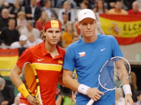 Rafael Nadal vs. Tomas Berdych, © RFET