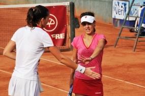 Arantxa Parra y Nuria Llagostera, © RFET