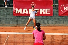 Lara Arruabarrena y Nuria Llagostera, © RFET