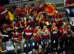 Pblico (Nadal vs. Berdych), © RFET