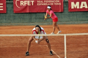 Arantxa Parra y Nuria Llagostera, © RFET