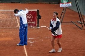 Nuria Llagostera y Carla Surez, © RFET