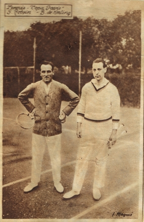 El argentino Guillermo “Willie” Robson y el húngaro Bela Von Kehrling, © RFET