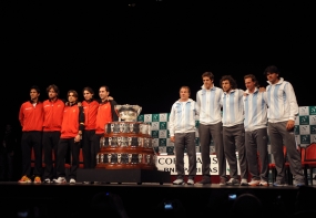 Ceremonia del sorteo, © RFET