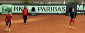Sesin de entrenamiento, © RFET