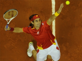 David Ferrer (Ferrer vs. Stepanek), © RFET