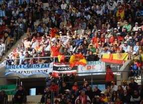 Aspecto de la grada, © RFET