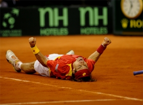 David Ferrer (Ferrer vs. Stepanek), © RFET