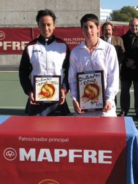 Silvia Soler y Carla Surez, © RFET