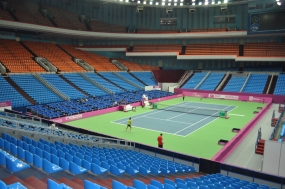 Primeros entrenamientos de la Seleccin Espaola Mapfre en Mosc, © RFET