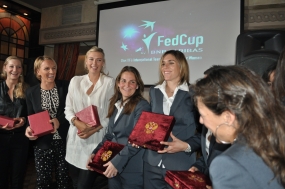 Cena oficial equipos, © RFET