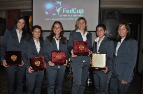 Cena oficial equipos, © RFET