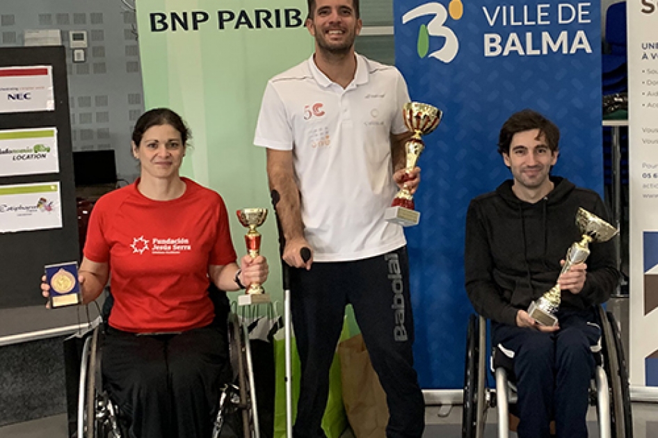 Enrique Siscar revalida el torneo de Toulouse-Balma donde Lola Ocha es finalista y Roberto Romo campen en Quads