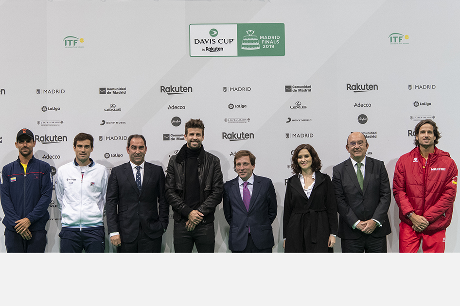 Presentación oficial de las Finales de la Copa Davis de Madrid 2019