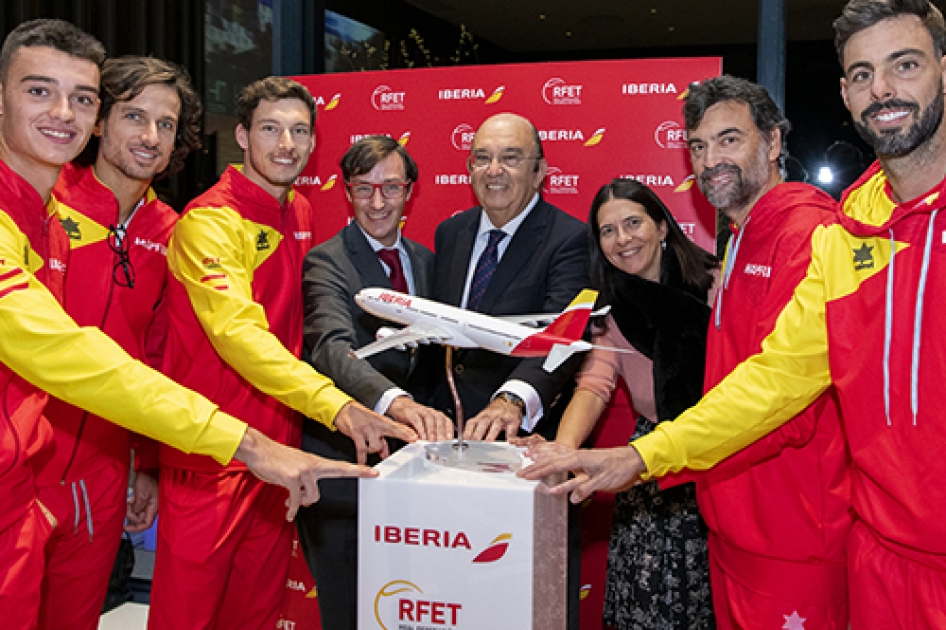 Iberia, patrocinador oficial de la Real Federacin Espaola de Tenis